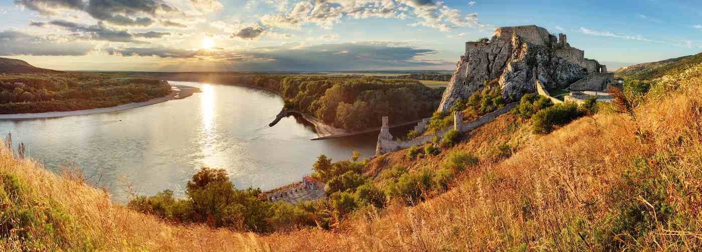 View on the Devin Castle